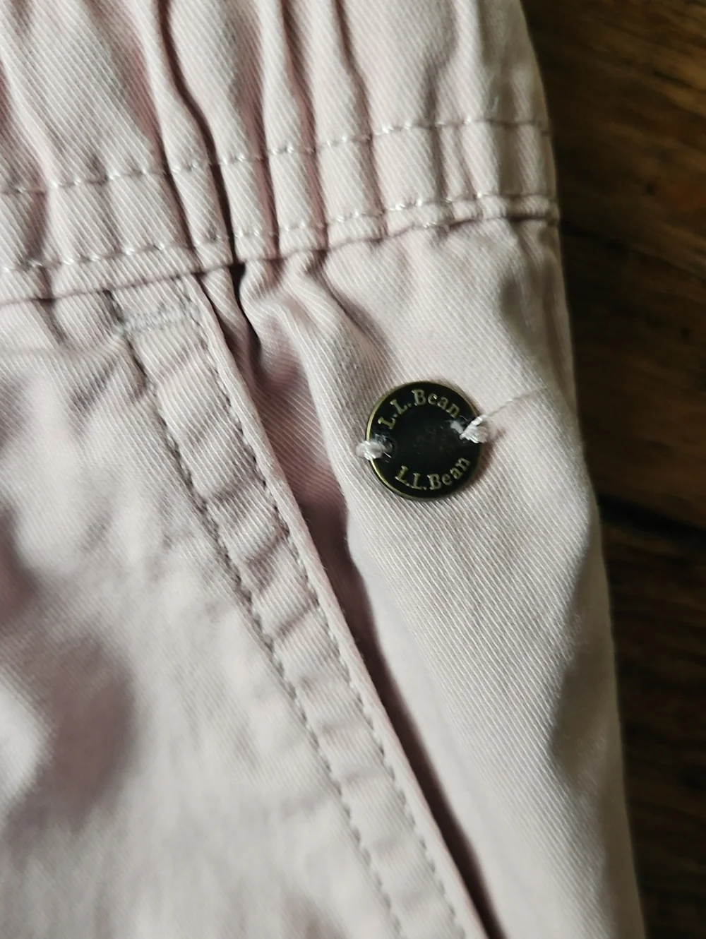 L.L. Bean Size 8 Light Pink Women's Elastic Waist Shorts